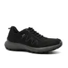 Chaussures basses Ayoka Dick noires en cuir imperméable