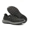 Chaussures basses Ayoka Dick noires en cuir imperméable