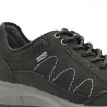 Chaussures basses Ayoka Dick noires en cuir imperméable