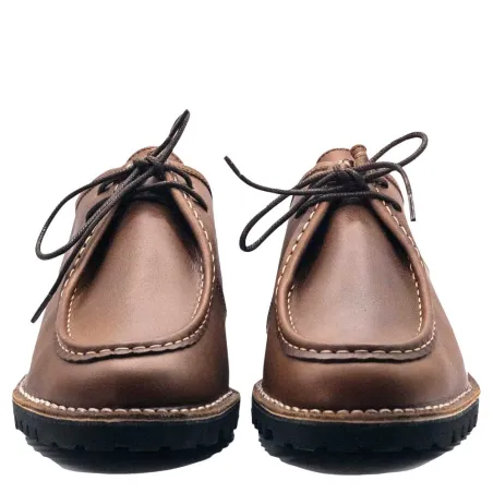 Bottes Maquignon cuir marron - Semelle caoutchouc 40-46