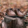 Bottes Maquignon cuir marron - Semelle caoutchouc 40-46