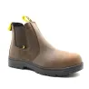 Bottines sécurité Jackman S3 cuir marron - embout acier