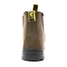 Bottines sécurité Jackman S3 cuir marron - embout acier