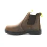 Bottines sécurité Jackman S3 cuir marron - embout acier