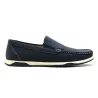 Chaussures bateau homme bleu marine sans lacets