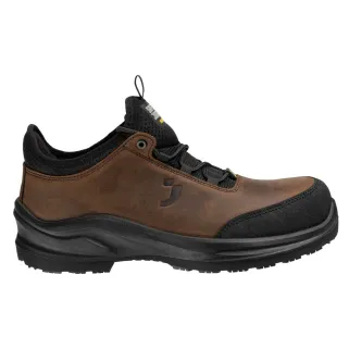 Chaussures sécurité Lea basses S3S cuir marron éleveur