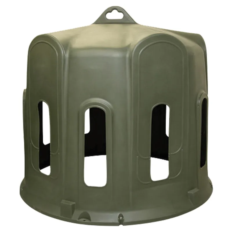 Cloche à foin Kerbl 10 ouvertures - Anti-gaspi pour élevage