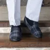 Chaussons fourrés Polaine marine - Confort mixte Airplum