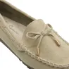 Mocassins femme cuir suédé beige 36-41 - Confort & élégance