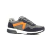 Baskets homme gris/noir synthétique - Confort urbain
