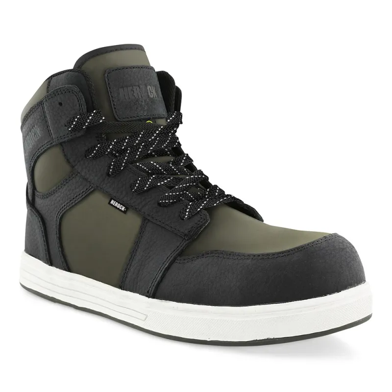 Baskets sécurité Saron S3S - Kaki/Noir - Herock