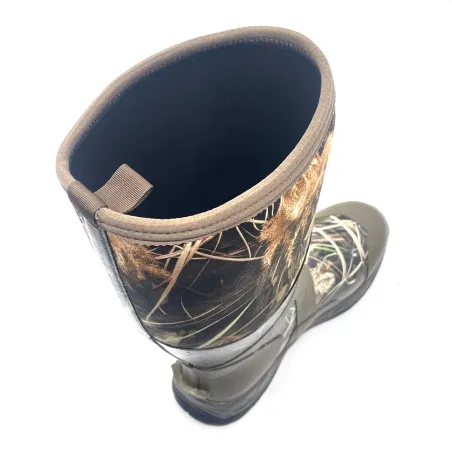 Bottes camo roseaux étanches doublure jersey 5mm