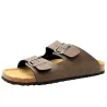 Sandales Tristan marron à brides réglables 40-45