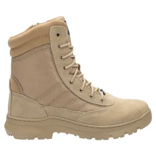 Chaussures travail Dune beige mi-hautes antidérapantes