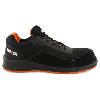 Chaussures sécurité Leno S1P SRC - Noir/Orange - Homme