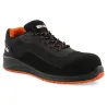 Chaussures sécurité Leno S1P SRC - Noir/Orange - Homme