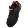 Chaussures sécurité Leno S1P SRC - Noir/Orange - Homme