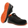 Chaussures sécurité Leno S1P SRC - Noir/Orange - Homme