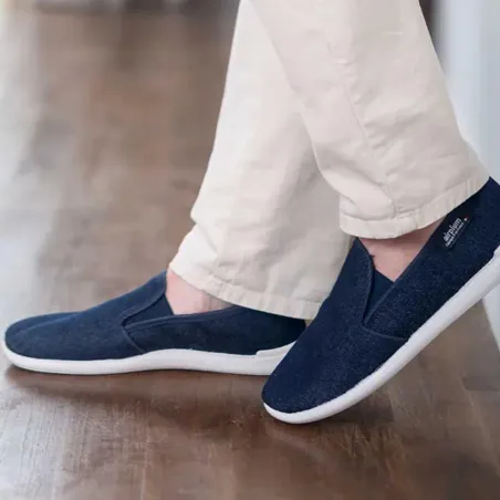 Espadrilles homme Rescudo Bleu Marine - Confort léger