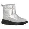 Bottines fourrées femme gris argent - Taille 36 à 41