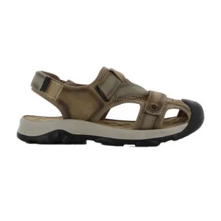 Sandales homme synthétique marron - Confort et résistance