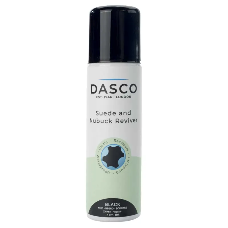 Spray imperméabilisant daim/nubuck noir 200 ml