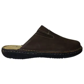 Sabots homme Dubbo en cuir marron - Ayoka - Confort & style