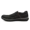 Chaussures Drill noires sans lacets en cuir imperméable