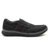 Chaussures Drill noires sans lacets en cuir imperméable