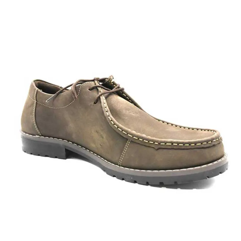 Chaussures Danube cuir marron semelle caoutchouc 40-46