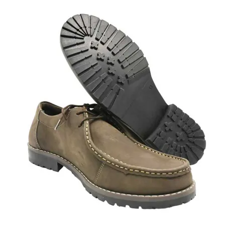 Chaussures Danube cuir marron semelle caoutchouc 40-46