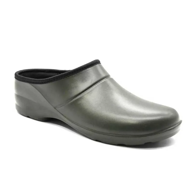 Sabots fourrés EVA verts - Confort et chaleur 39-46