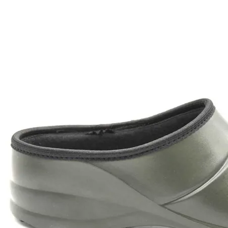 Sabots fourrés EVA verts - Confort et chaleur 39-46
