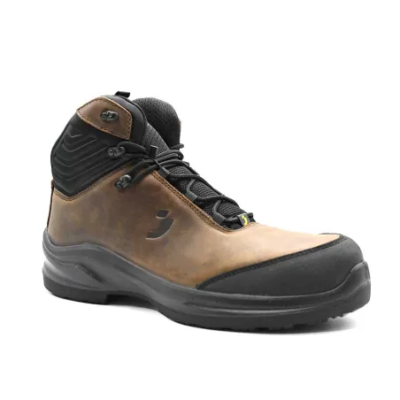 Chaussures sécurité Modulo Lea S3S cuir marron - Élevage & Outdoor