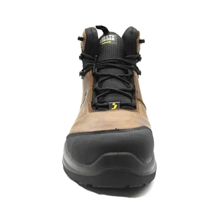 Chaussures sécurité Modulo Lea S3S cuir marron - Élevage & Outdoor