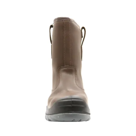 Box bottes sécurité Alaska S3 cuir marron - embout acier