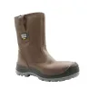 Box bottes sécurité Alaska S3 cuir marron - embout acier