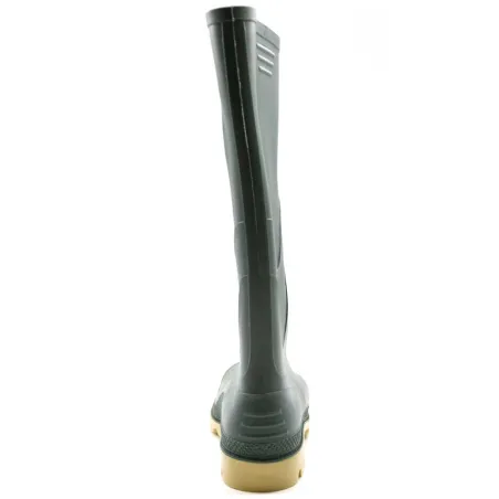 Bottes PVC vertes 41-46 pour élevage et extérieur