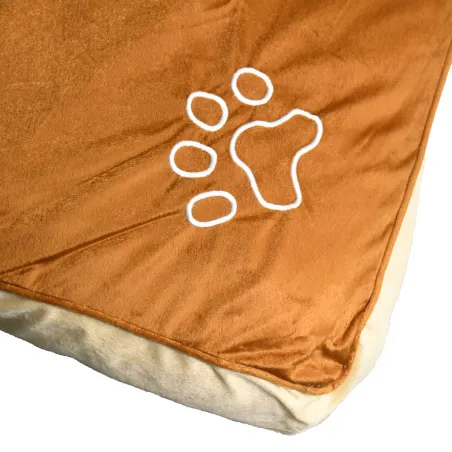 Coussin lavable ultra-confort pour chien - 102 x 75 cm
