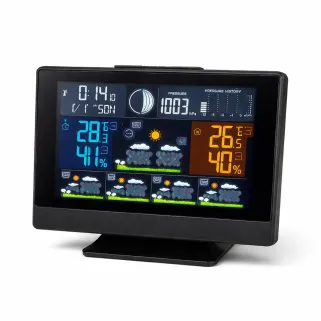 Station météo Forecast+ - Noir pour élevage et jardin