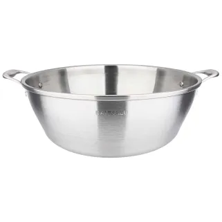 Bassine inox Ø38 cm - Confitures tous feux - Parois évasées