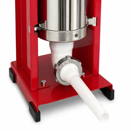 Poussoir à saucisses Reber® 5L - Inox - 4 entonnoirs inclus