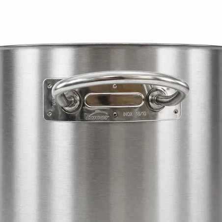 Braisière inox Ø32cm - Résistante et polyvalente