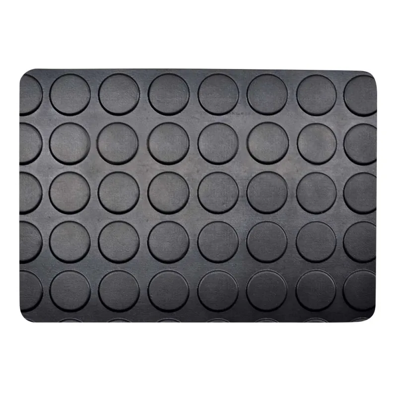 Tapis caoutchouc pastillé pour niches et transport