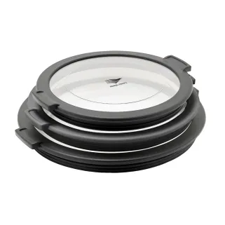 Lot de 3 couvercles hermétiques Pradel - 16/18/20 cm