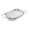 Passoire extensible inox 34-55 cm pour évier et cuisine