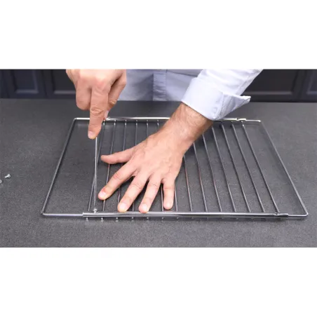 Grille four extensible 36-60 cm - métal ajustable