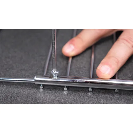 Grille four extensible 36-60 cm - métal ajustable