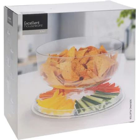 Plateau outdoor Ø30,5 cm avec couvercle hermétique