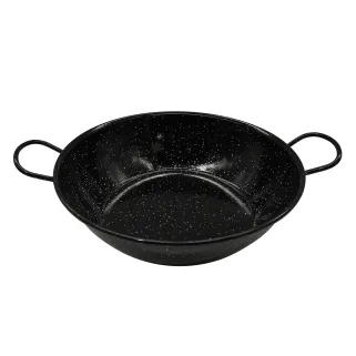 Poêle émaillée profonde Ø30cm - Cuisine saine et robuste